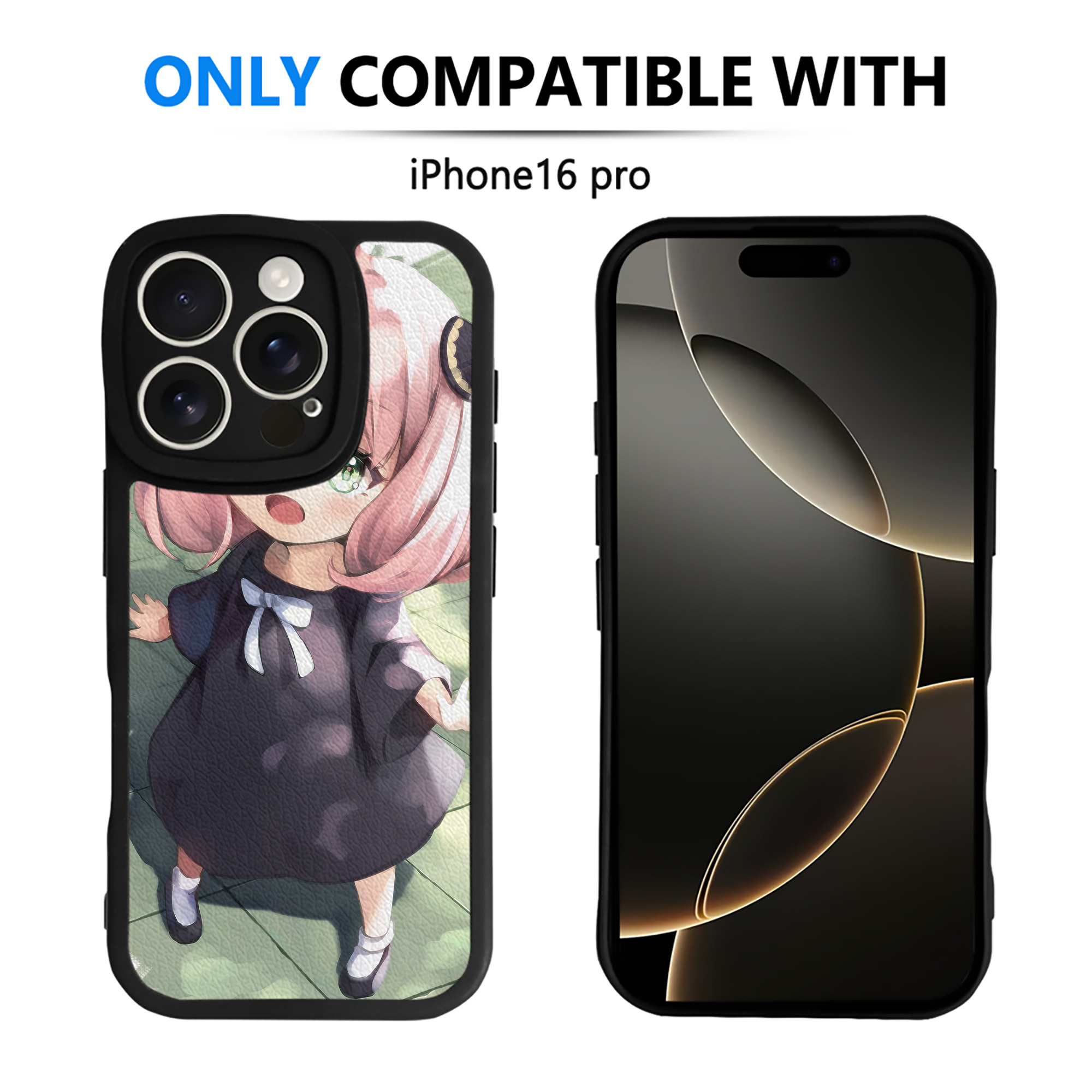 （画像用） SPY×FAMILY间谍家家酒 【iPhone 16シリーズ対応】シリコンスマホケース（レザー調） 材質：シリコン